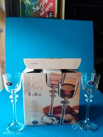 Bicchieri Cristallo di Bohemia e Aperitivo"Ricard"