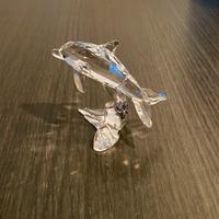 Delfino Swarovski in cristallo
