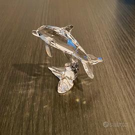 Delfino Swarovski in cristallo