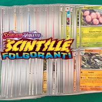 Lotto carte Pokemon Scintille Folgoranti