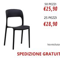 Sedia esterno bar ristorante pizzeria 