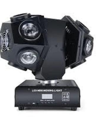 12X10W RGBW LED Fascio di luce a testa mobile