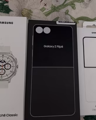 Samsung galaxy flip8 e galaxy watch8 classic