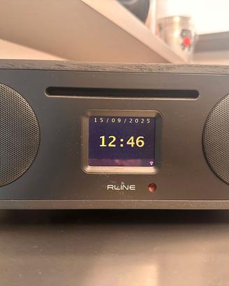 RLPlay S3 Black Radio streamer lettore CD