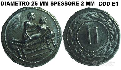 REPLICA MONETA ROMANA DEL SESSO SPINTRIE COD E1