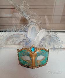 maschera veneziana in cartapesta 