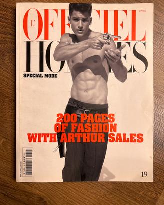 Rivista L'Officiel Hommes issue #19 special mode