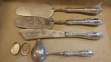 Argento 800... PLATED....posate da dolce 