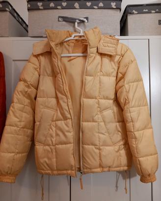 piumino giallo chiaro