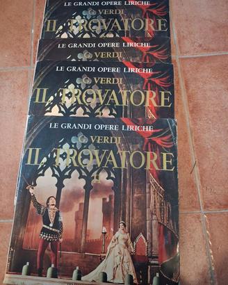 Raccolta 4 dischi Il  Trovatore