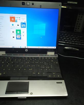 Notebook HP EliteBook 2540p SSD 120GB 6GB RAM + Bo