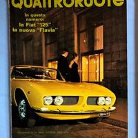 QUATTRORUOTE 1967 Prove su strada FIAT 124 SPIDER
