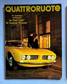 QUATTRORUOTE 1967 Prove su strada FIAT 124 SPIDER