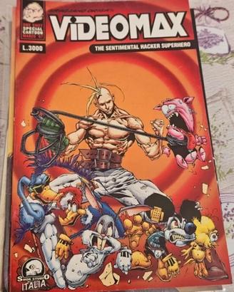 Fumetto 1997 Video Max the sentimental hacker hero