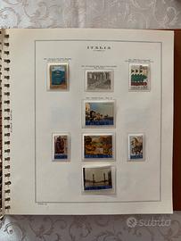 Francobolli su fogli Marini