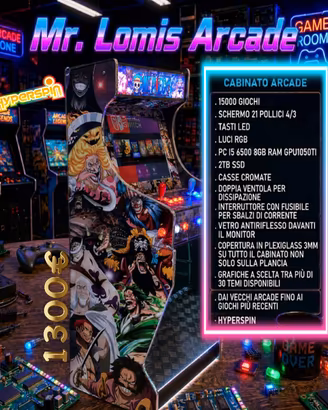 Cabinato Arcade Bartop