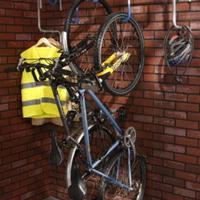 Portabici da muro professionale MOTTEZ  per 5 bici
