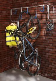 Portabici da muro professionale MOTTEZ  per 5 bici
