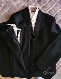 Abito giacca pantaloni blu