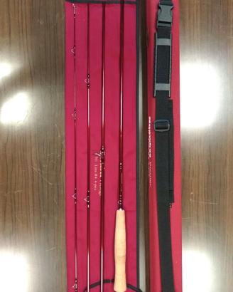 Canna per pesca a mosca Snowbee Prestige 9” coda 4