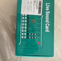 Scheda audio con effetti mixer