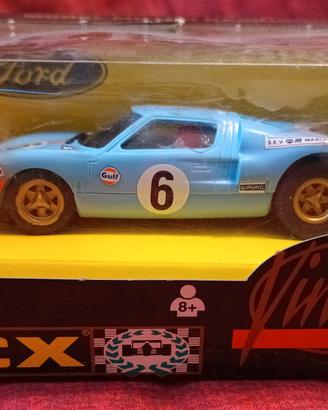 SCX Vintage Ford GT40 Gulf #6 - Matchbox - SlotCar