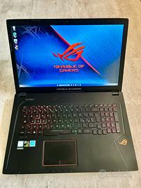 Asus Rog Strix Gaming i7 GTX 32gb 512 ssd 1 tb 15