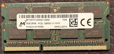 RAM 8gb Micron ddr3