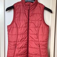 Gilet trapuntato rosa