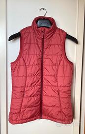 Gilet trapuntato rosa