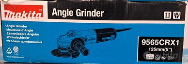 9565CRX1 MAKITA SMERIGLIATRICE ANGOLARE 125MM 1400