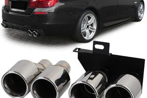 Coppia terminalini scarico Bmw F10/F11 2010>2017