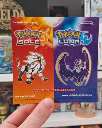 Set Adesivi Pokémon Sole e Luna 2016