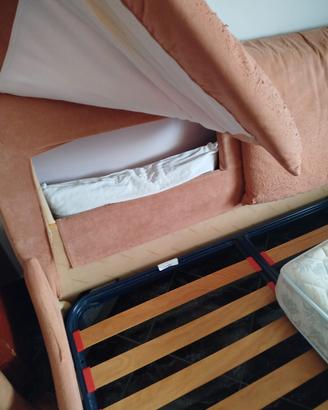 Letto matrimoniale Ennerev in Alcantara 