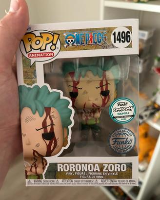 Funko pop Zoro Comicon Napoli 2024