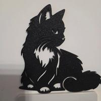 elegante Gatto in wall art 