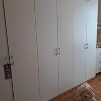 Armadio componibile colore bianco