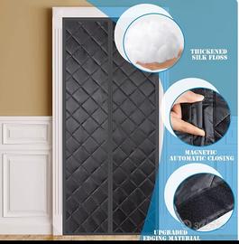 Tenda magnetica isolante per porta