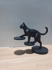 Scultura Gatto Soprammobile Design Moderno