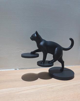 Scultura Gatto Soprammobile Design Moderno