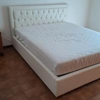 letto contenitore bianco