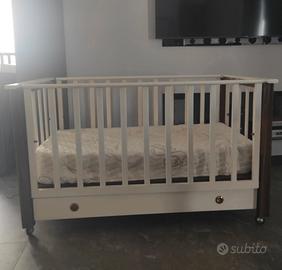 Lettino culla + materasso Alpiflex