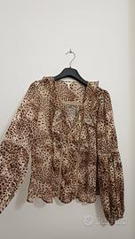 Blusa Guess originale leopardata