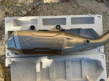 Scarico akrapovic slip on ktm husquarna 250/350