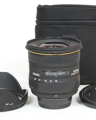 NIKON 10-20 4-5,6 AF EX DC HSM Sigma x Nikon