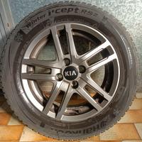 Cerchi in lega GRIGIO GRAFITE + gomme invernali