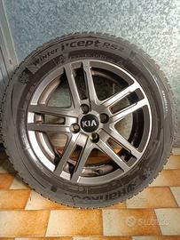 Cerchi in lega GRIGIO GRAFITE + gomme invernali