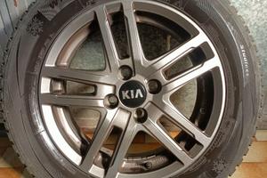 Cerchi in lega GRIGIO GRAFITE + gomme invernali