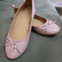 ballerine in vernice rosa