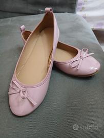 ballerine in vernice rosa